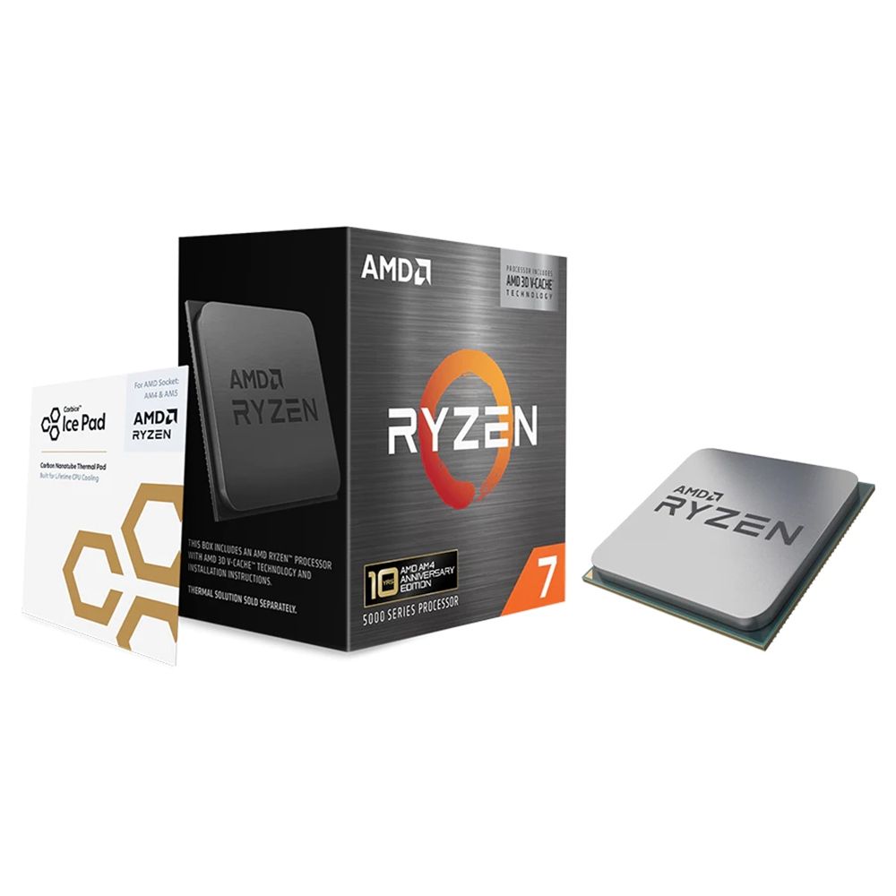 AMD Ryzen 7 5800X3D 10週年紀念【8核/16緒】+TRYX PANORAMA 240 黑