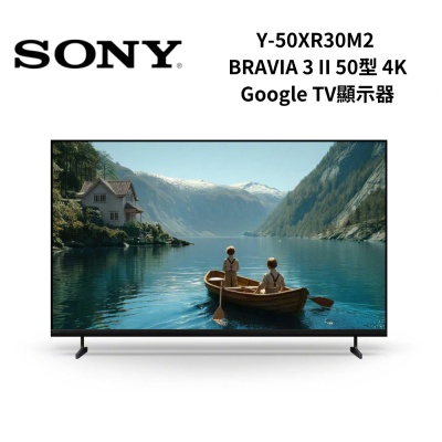 SONY索尼 Y-50XR30M2 BRAVIA 3 II 50型 4K Google TV顯示器