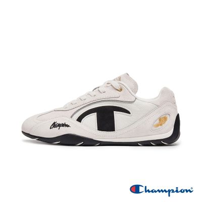 Champion 官方直營-女款-Champ 2K Racer 賽車鞋-淺米/黑色 (U5CFCRW04U3)