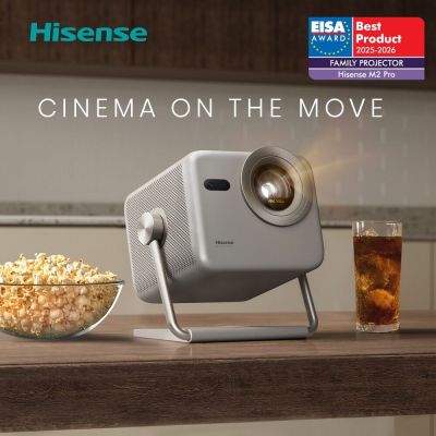 Hisense海信 小魔方 M2 Pro雷射4K三原色RGB Dolby Vision投影機 (1300流明,DTS:X音效,Airplay,Netflix,Disney+)