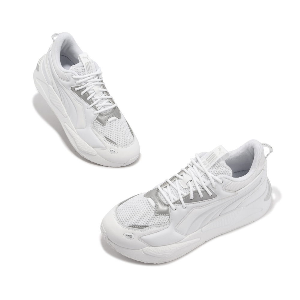 Puma 休閒鞋RS-Z Molded 白銀男鞋反光老爹鞋小白鞋運動鞋