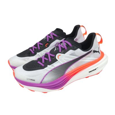 Puma 越野跑鞋 Deviate Nitro Elite Trail 男鞋 白 黑 戶外 310034-01