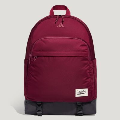 adidas 愛迪達 後背包 運動包 書包 旅行包 大容量 雙層 UNI N C BP 紅 KZ2254 (2947)