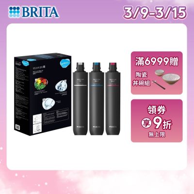 【BRITA官方】mypure pro X6 濾芯組(0.1微米中空絲膜)