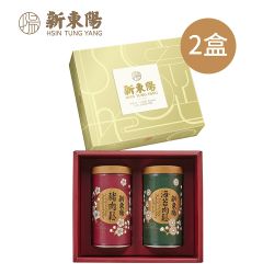 新東陽 典雅尊貴禮盒2號X2盒(附提袋2個)(豬肉鬆/海苔