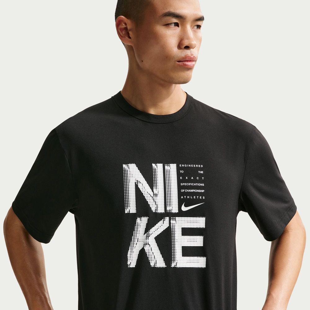 NIKE 短袖上衣 男 T恤 運動 訓練 速乾 AS M NK DF HYVERSE GFX FILL SS 黑 IF2779-010