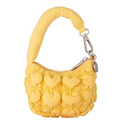 星巴克 黃雲朵尼龍迷你包