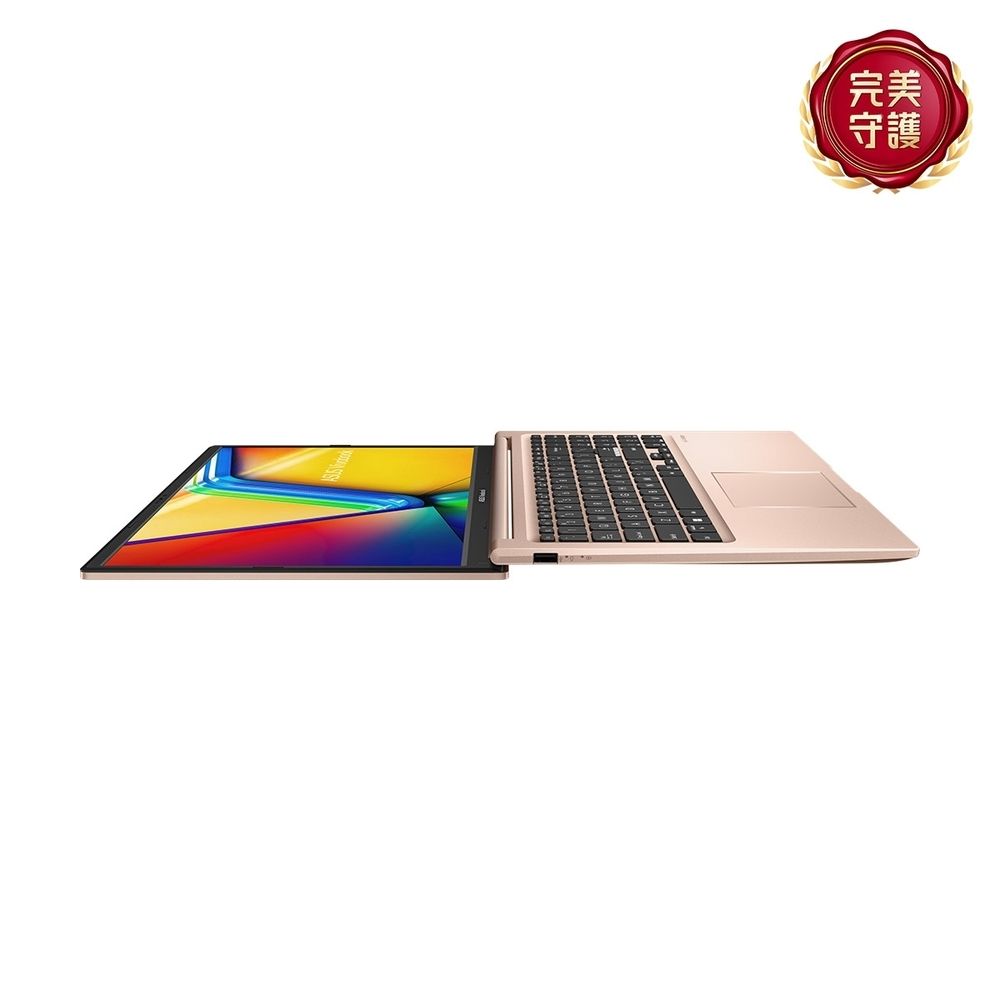 ASUS X1504VA 15.6吋筆電(Core 5 120U/8GB/512G/蜜誘金/Vivobook 15