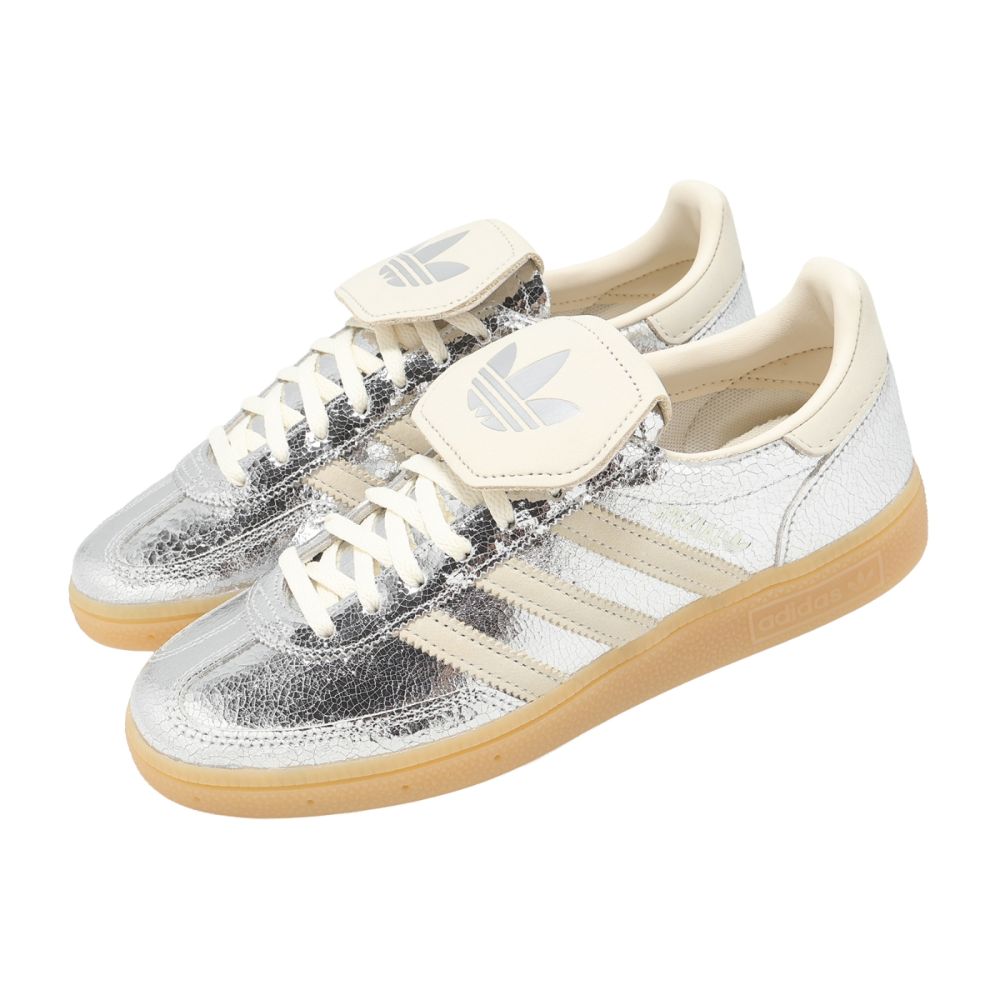 adidas 愛迪達 休閒鞋 Handball Spezial LT W 女鞋 銀 德訓鞋 膠底 KK4448