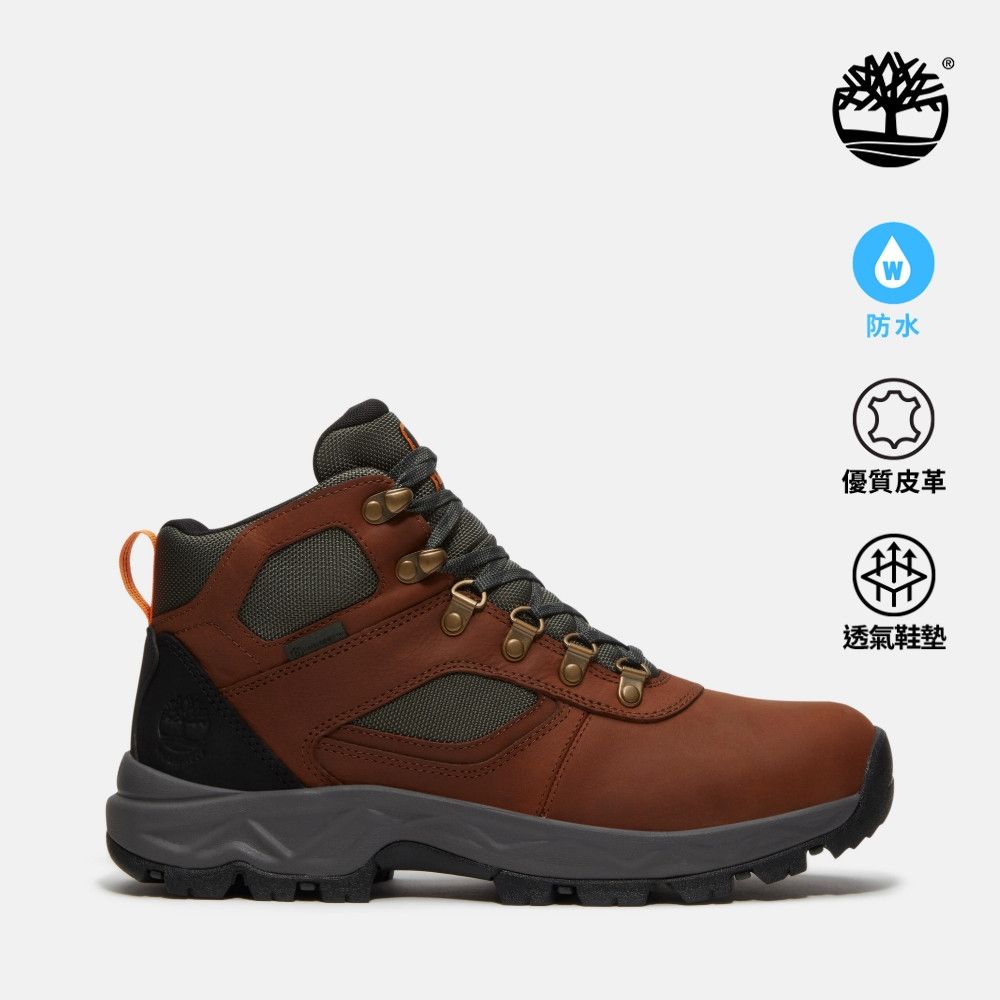 Timberland官方旗艦 男款鐵鏽色Mt. Maddsen 2.0防水健行靴|A5SJ2EM6