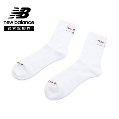 【New Balance】LOGO中筒襪_中性_紅色_LAS61071WRD