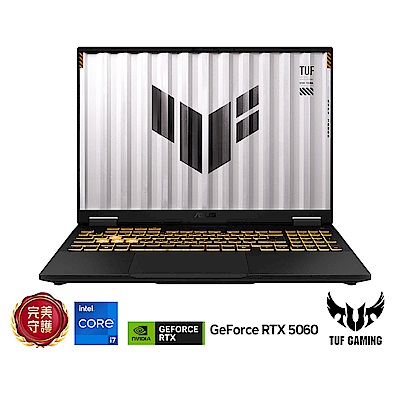 ASUS華碩 ASUS FX608JMR 16吋電競筆電 (i7 14650HX/GeForce RTX 5060 8GB/16GB/1TB SSD/御鐵灰/TUF Gaming F16)