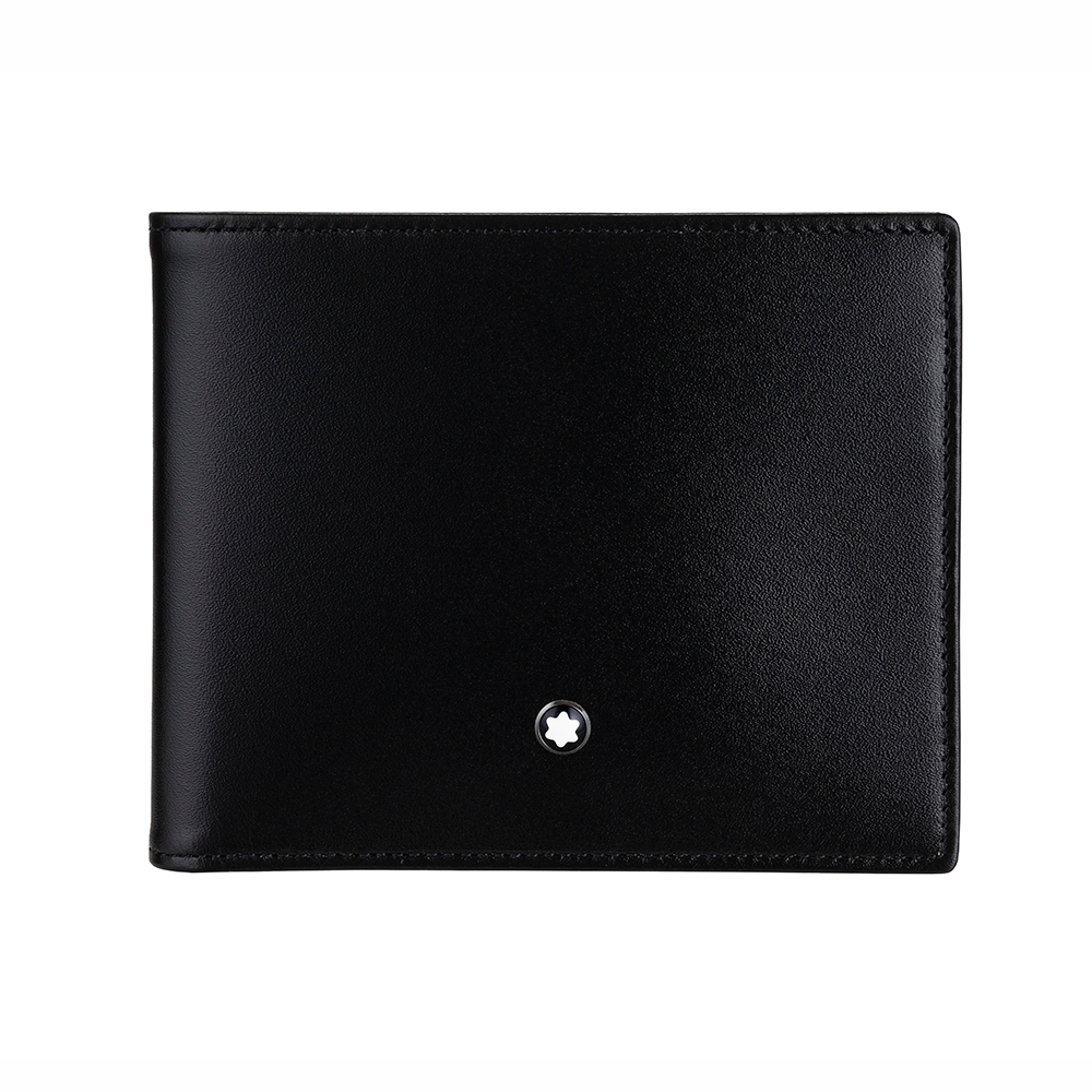 Montblanc 萬寶龍 大班系列經典牛皮12卡短夾