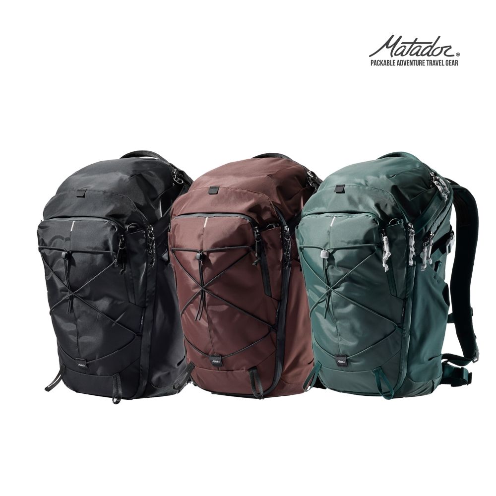 【Matador 鬥牛士】Adventure Pack 24L 城野探索背包 - 三色/戶外旅行背包/登山旅行兩用包/24L機能背包/健行後背包