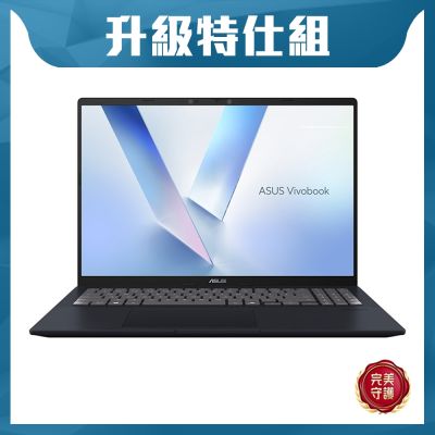 ASUS華碩 ASUS X1607QA 16吋特仕筆電 (Snapdragon X X1 26 100/16GB/4TB SSD/午夜藍/Vivobook 16)
