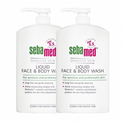 sebamed施巴 潔膚露1000ml 2入組