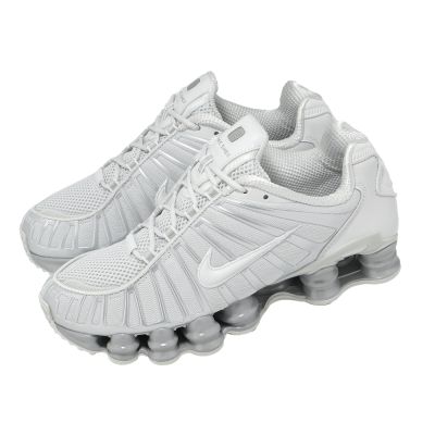 Nike 休閒鞋 Wmns Shox TL 女鞋 灰 彈簧鞋 厚底 緩震 IB1087-002