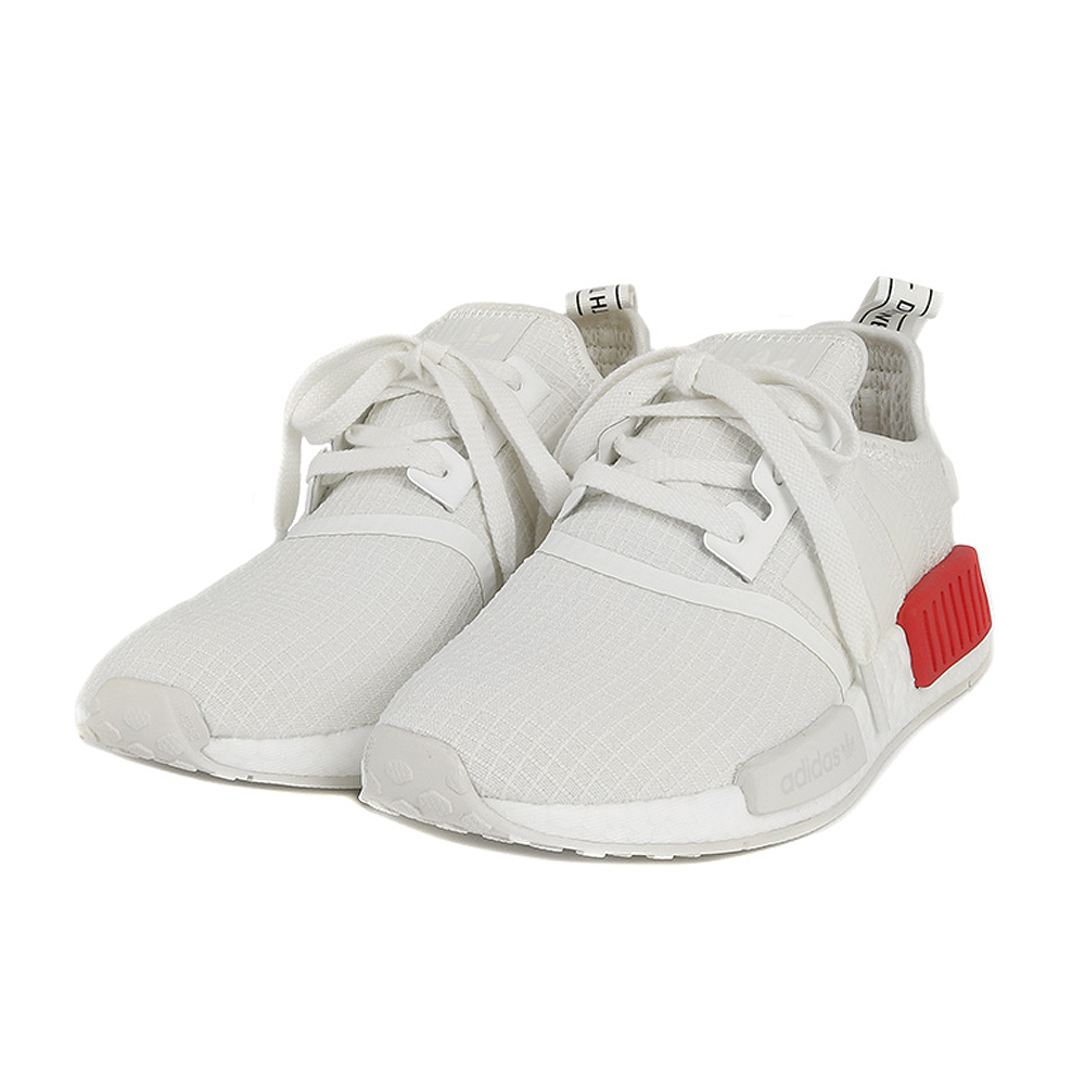 ADIDAS  NMD R1 休閒運動女鞋 (白/紅)