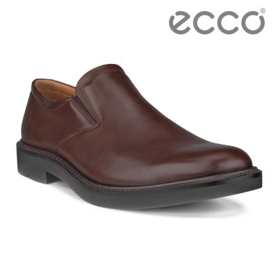 ECCO METROPOLE LONDON 都會倫敦系列簡約套入式正裝皮鞋 男鞋 可哥棕