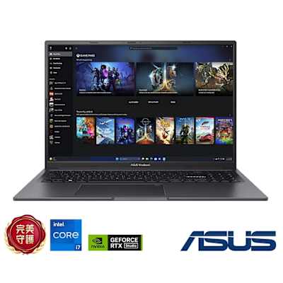 ASUS華碩 ASUS K3605VC 16吋筆電 (i5-13420H/RTX3050 4G/8GB/512G/搖滾黑/Vivobook 16X)