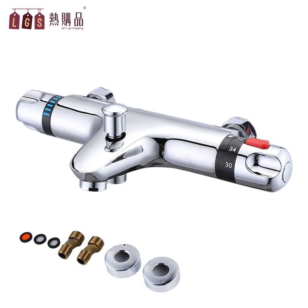 LGS 最新第四代冷熱恆溫淋浴龍頭全銅恆溫淋浴龍頭恆溫淋浴混合龍頭淋浴恆溫洗澡恆溫龍頭| 沐浴水龍頭| Yahoo購物中心
