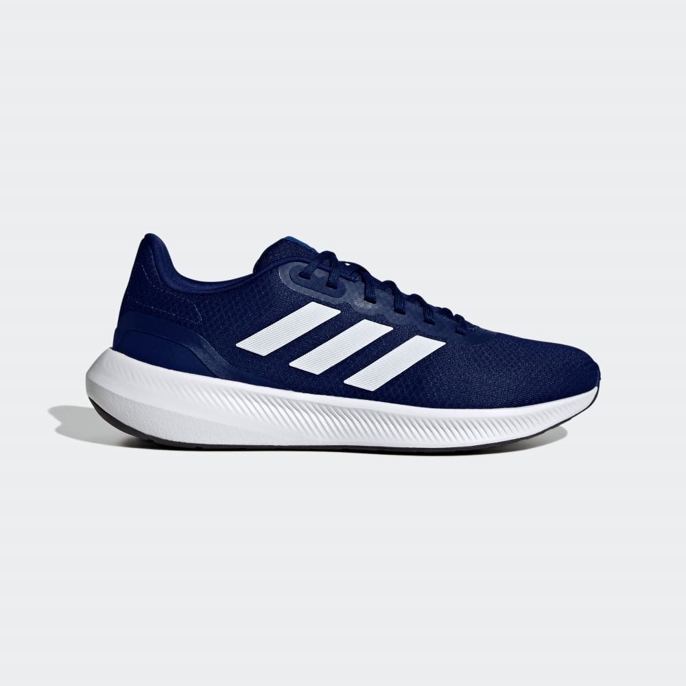 青白天門 adidas 愛迪達】 RUNFALCON 3 跑鞋慢跑鞋運動鞋男鞋ID2286 | 慢跑鞋