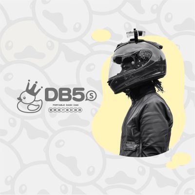 【LOOKING錄得清】DB5S 2025最新前後雙錄機車行車記錄器不帶記憶卡版本(前2k機車行車紀錄器)
