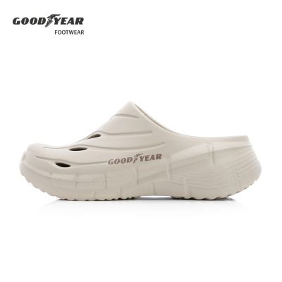 【GOODYEAR 固特異】水陸緩震輕便鞋/男鞋 Q彈緩震 卡其色(GAMP53671)