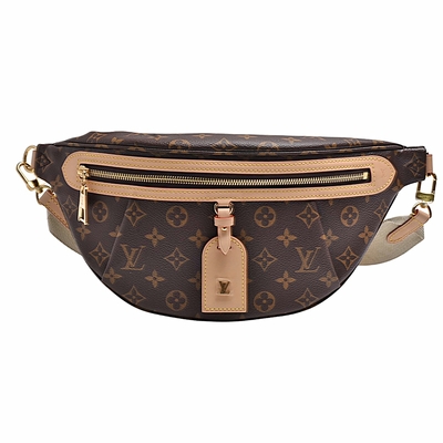 LV Louis Vuitton路易威登 M46784經典High Rise Monogram印花帆布腰包