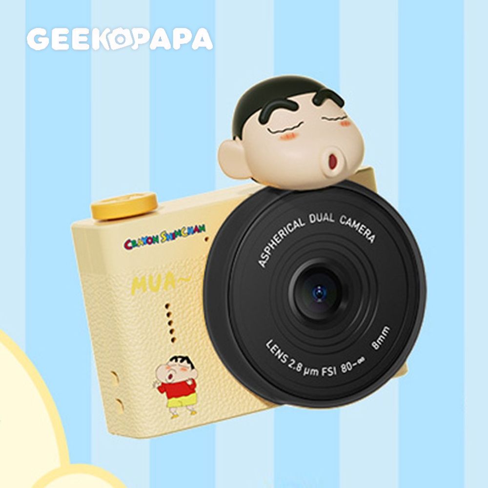 .【GEEKPAPA x 蠟筆小新】A5mini迷你數位相機