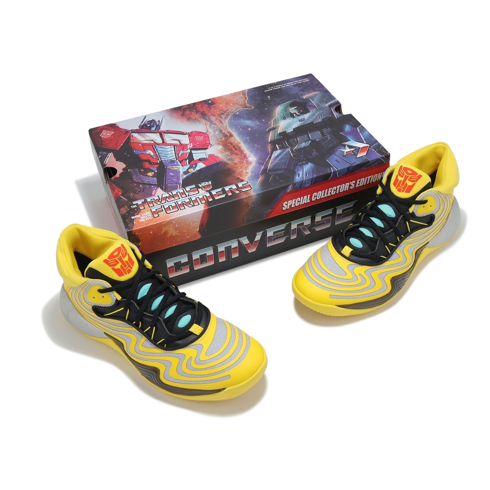 Converse x 變形金剛大黃蜂All Star BB Shift CX 籃球鞋男鞋黃緩震