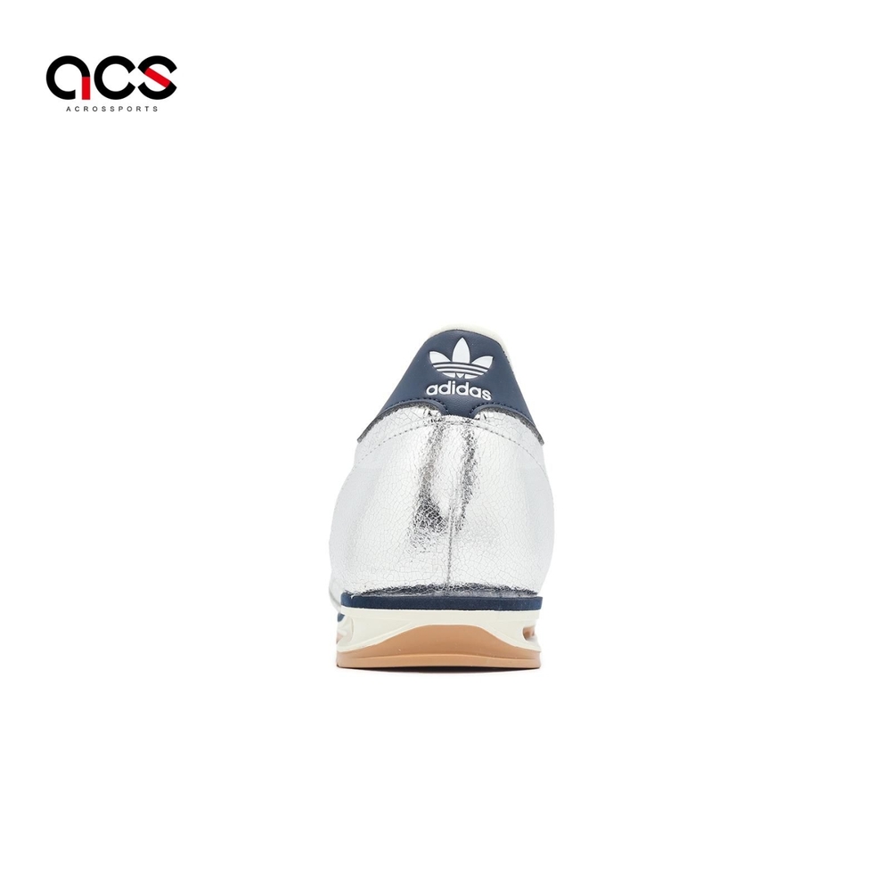 adidas 休閒鞋SL 72 OG W 女鞋銀藍膠底復古皮革愛迪達JH8654 | 休閒鞋