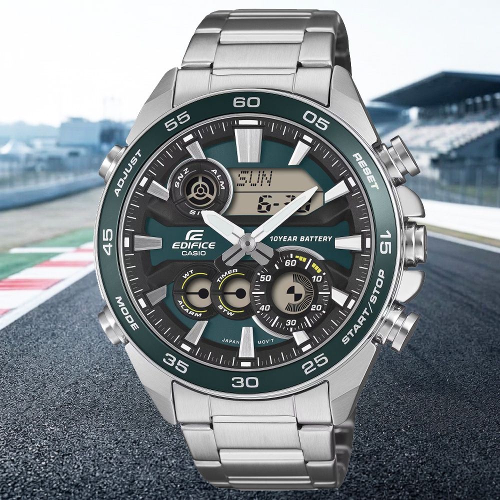 CASIO 卡西歐 EDIFICE 賽車風格 計時腕錶 錶 手錶 送禮 ERA-130D-3A