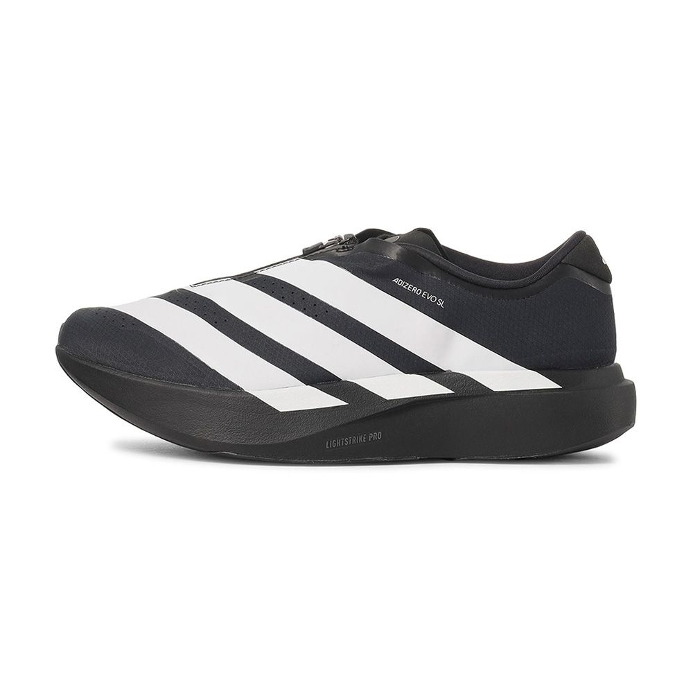 【ADIDAS】adizero Evo SL ZIP M 男款 運動鞋 跑步鞋 黑色 HP5061