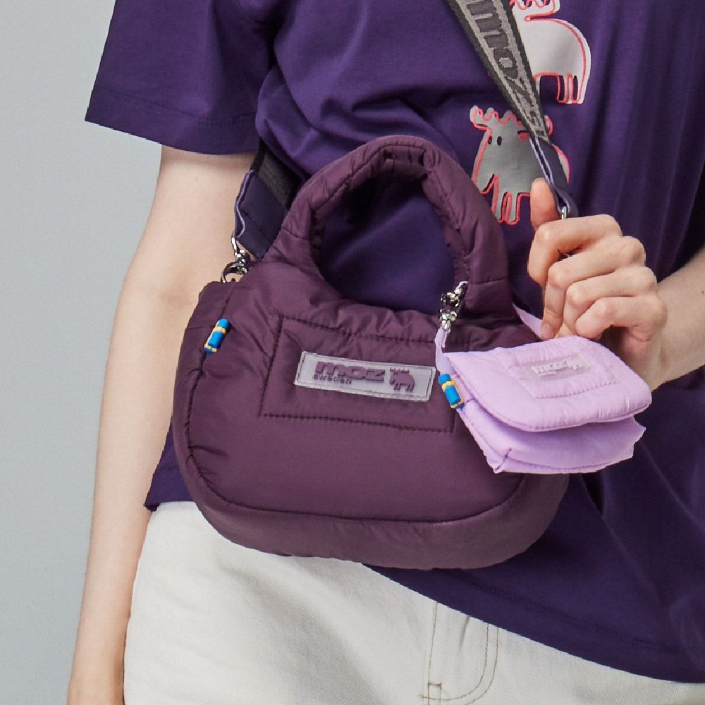 moz瑞典駝鹿Light 空氣雲朵包(深紫)小| 斜/肩背包| Yahoo購物中心