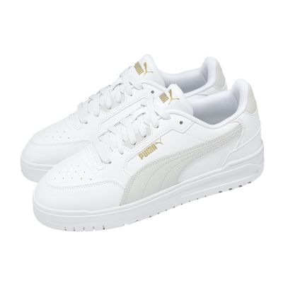 Puma 休閒鞋 Shuffle Downtown 男鞋 女鞋 白 灰 小白鞋 厚底 402596-10