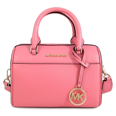 MICHAEL KORS Travel 鵝卵石紋皮革波士頓兩用包(新品瑕疵)