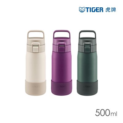 TIGER虎牌 大容量提把手運動型不鏽鋼保溫保冷瓶500ml(MED-A050)