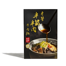 阿舍食品老饕半筋半肉牛肉麵