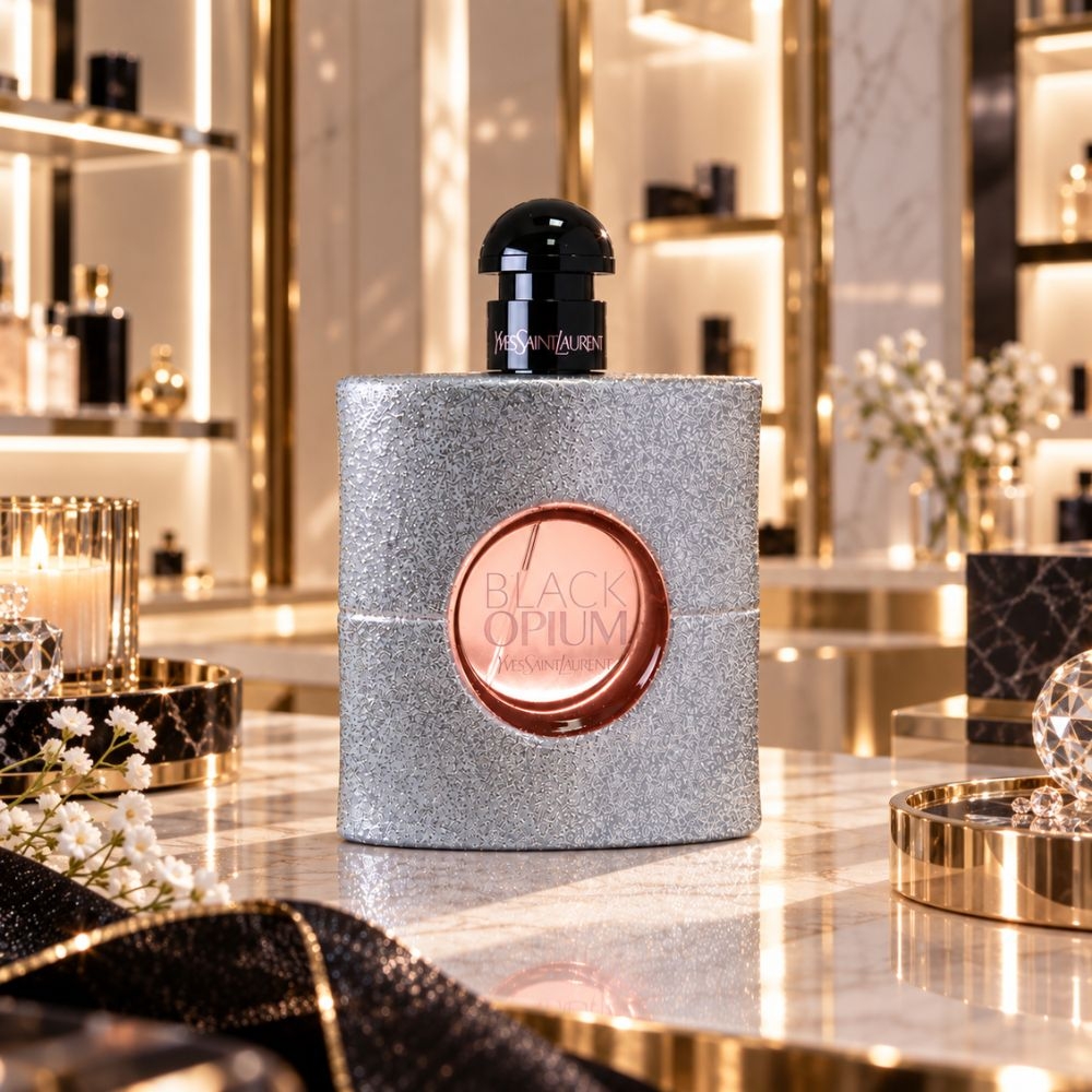 YSL Black Opium Glitter 黑鴉片粉耀女性淡香精EDP 90ml 平行輸入