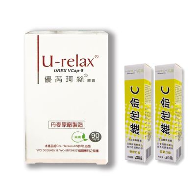 U-relax 優芮珂絲益生菌膠囊 90粒/盒