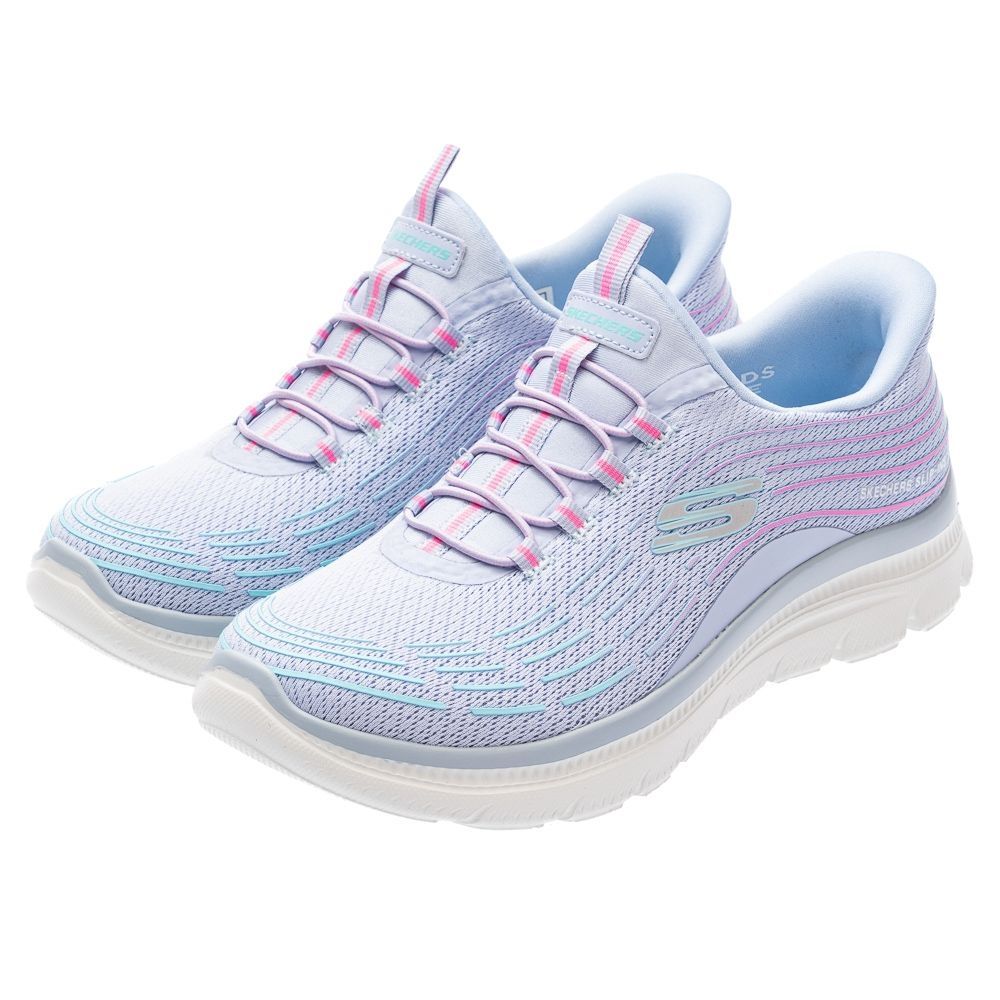 SKECHERS 女鞋 休閒系列 休閒鞋 瞬穿舒適科技 SUMMITS PLUS 寬楦款 - 150610WLBMT