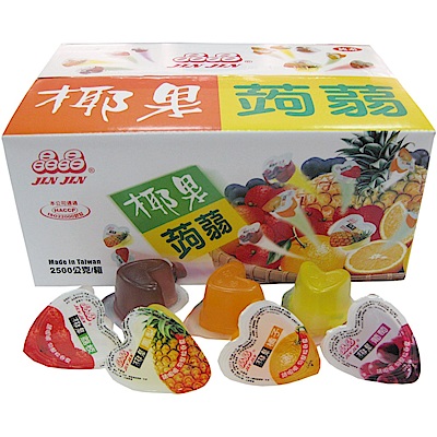 晶晶 人氣椰果蒟蒻果凍系列 兩款任選1箱