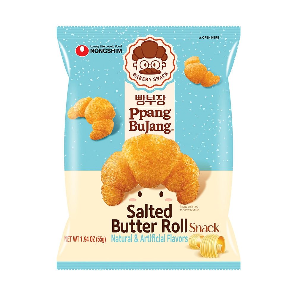 農心麵包部長 奶油鹽可頌造型餅乾(55g)