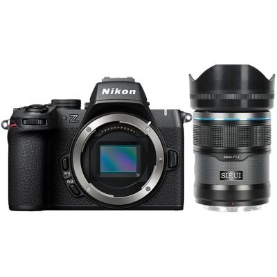 Nikon 尼康 Nikon Z50II 單機身 公司貨 + Sirui 思銳 33mm F1.2 鏡頭 佛提普拉斯公司貨