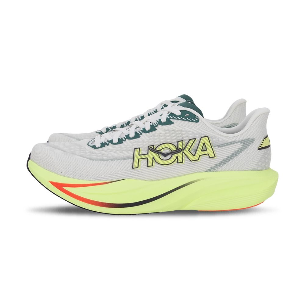 Hoka One One Mach 7 Wide 男鞋 白黃色 緩震 回彈 運動 休閒 慢跑鞋 1171905FYZ