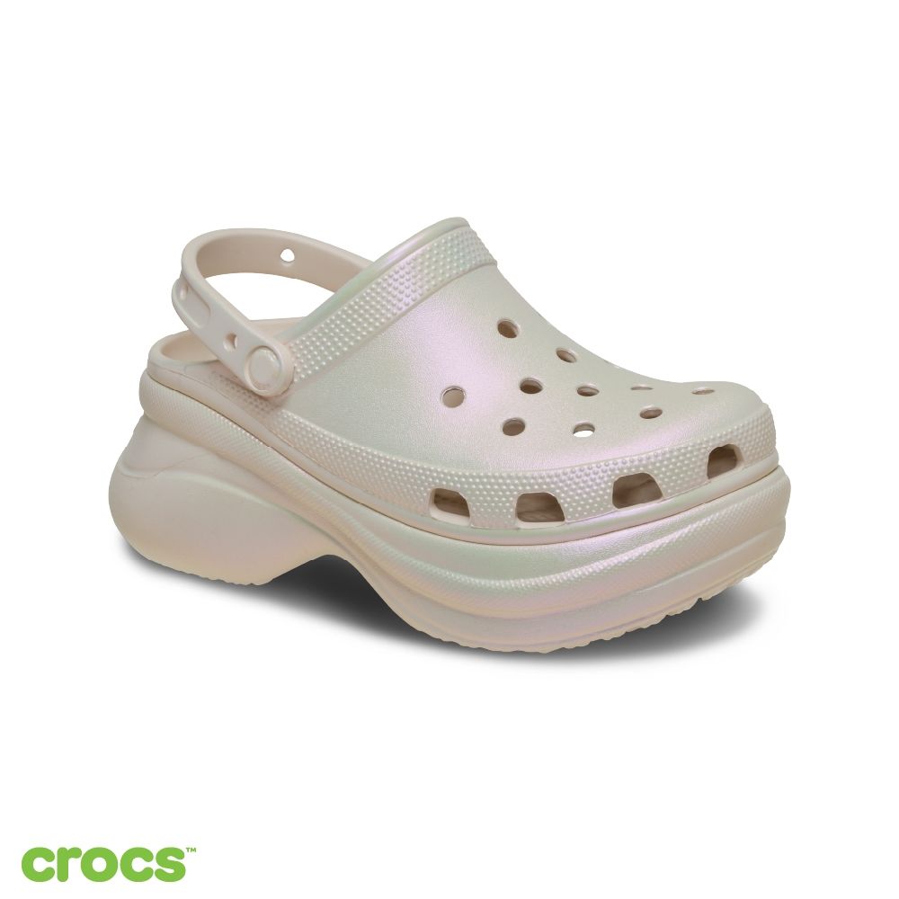 Crocs 卡駱馳 (女鞋) 復古虹彩克駱格BAE 女鞋-冰凍米色 213220-2MC