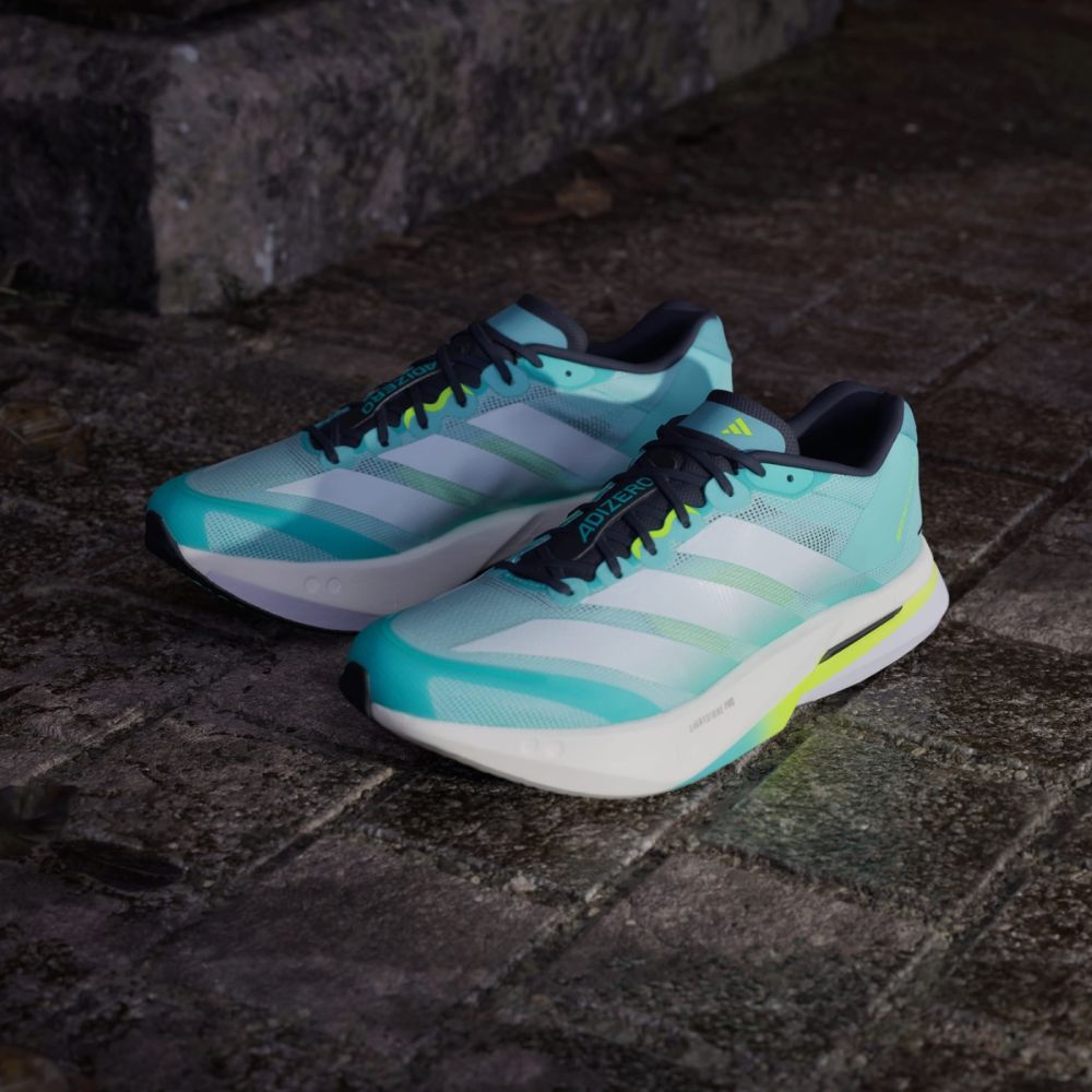 adidas 慢跑鞋 Adizero Boston 13 M 男鞋 藍 緩震 運動鞋 愛迪達 JS4945