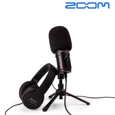 『ZOOM』人聲超心型指向USB麥克風 ZUM-2PMP 套裝組 / 公司貨