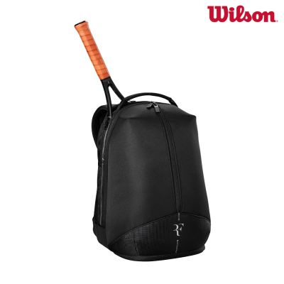 【Wilson威爾森】網球 後背包 黑色